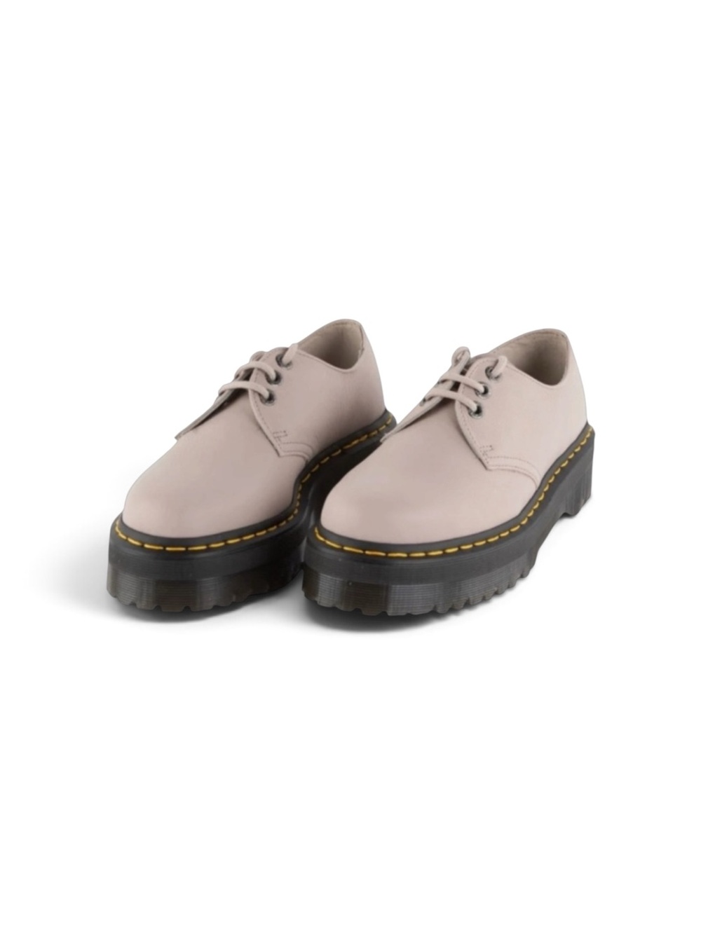 NEW Dr. Martens 1461 II Pisa Leather Platform Shoes Vintage Taupe Sz 9